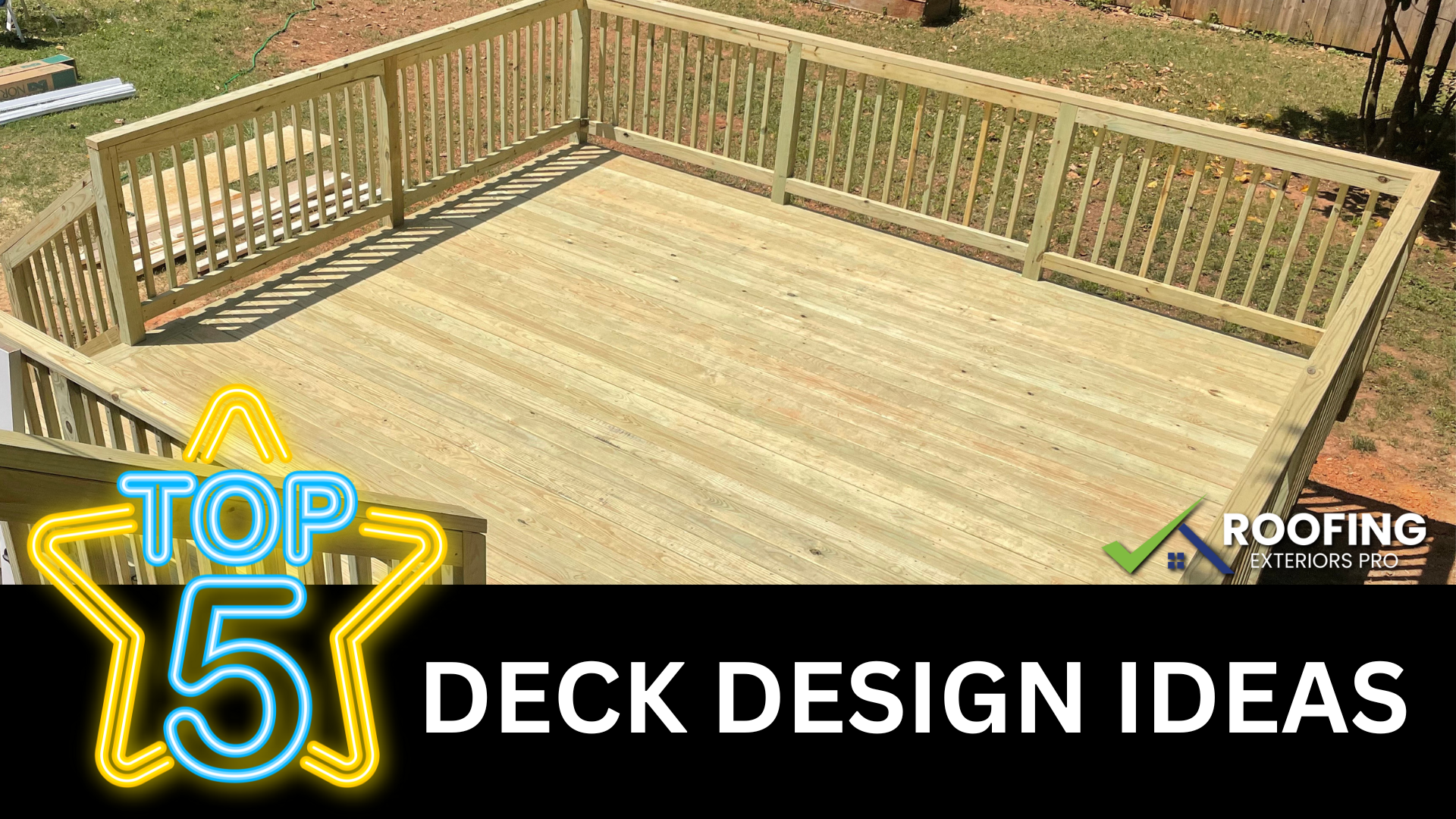 Top 5 Deck Design Ideas for Homes in the Triad Area