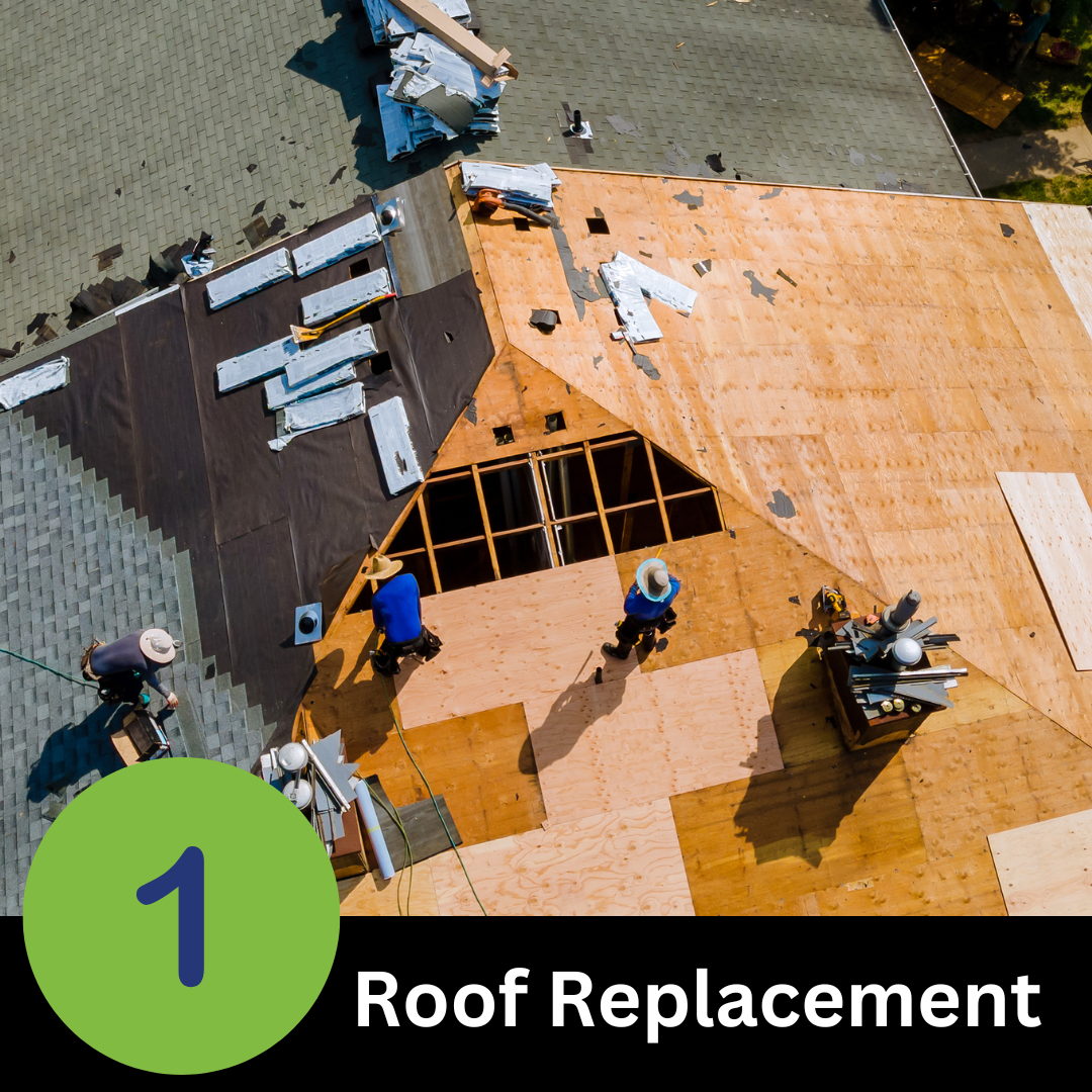 Newly installed roof on a home in High Point, NC by Roofing Exteriors Pro, showcasing professional roofing craftsmanship and high-quality materials.