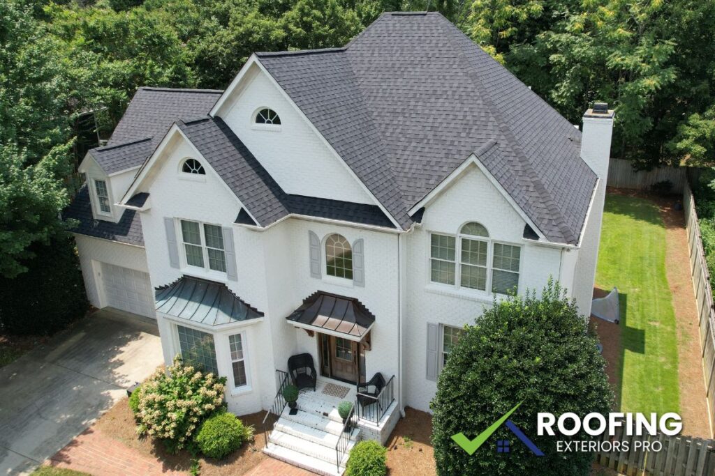 Energy-efficient CertainTeed shingles installed on a High Point NC home
