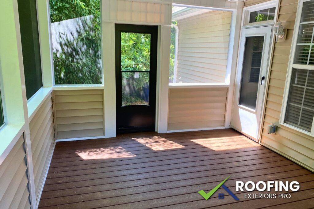 Trex Decking Winston Salem Screened In Porch
